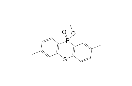 10H-Phenothiaphosphine, 10-methoxy-2,7-dimethyl-, 10-oxide