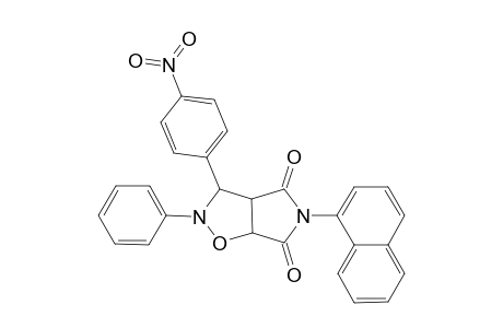 2H-Pyrrolo[3,4-d]isoxazole-4,6(3H,5H)-dione, dihydro-5-(1-naphthalenyl)-3-(4-nitrophenyl)-2-phenyl-