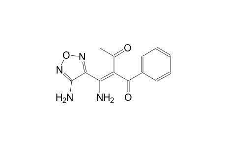 1,3-butanedione, 2-[amino(4-amino-1,2,5-oxadiazol-3-yl)methylene]-1-phenyl-, (2Z)-