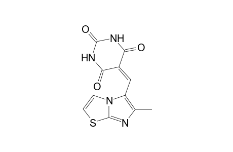 5-[1-[6-Methylimidazo[2,1-b]thiazol-5-yl]methylene]-1,3-diazacyclohexa-2,4,6-dione