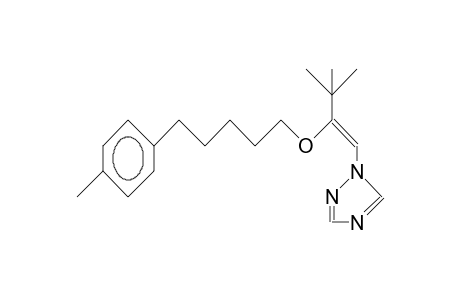 3,3-Dimethyl-2-(5-[4-tolyl]-pentoxy)-1,2,4-triazole-1-butene