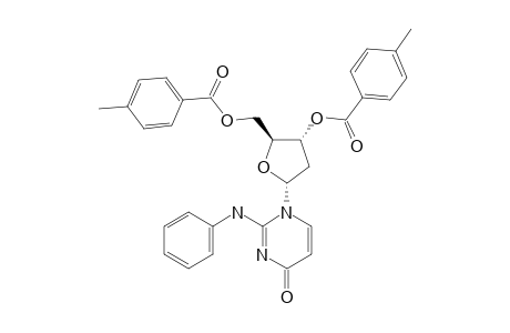 1-[2-DEOXY-3,5-DI-O,O-(4-METHYLBENZOYL)-ALPHA-D-RIBOFURANOSYL]-2-(PHENYLAMINO)-4-PYRIMIDINONE