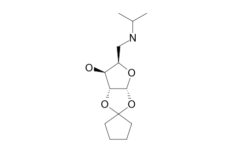 1,2-O-CYCLOPENTYLIDENE-5-DEOXY-5-ISOPROPYLAMINO-ALPHA-D-XYLOFURANOSIDE