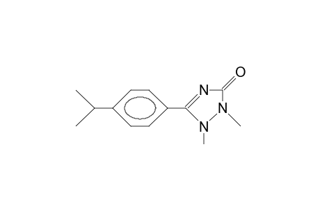 1,2-Dimethyl-5-(4-isopropyl-phenyl)-2,3-dihydro-1,2,4-triazol-3-one