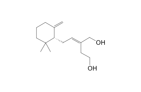 (1''R)-(1'E)-3-[2'-(2",2''-Dimethyl-6''-methylenecyclohexyl)ethylidene]butane-1,4-diol
