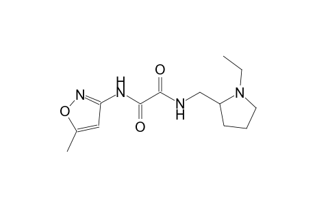 ethanediamide, N~1~-[(1-ethyl-2-pyrrolidinyl)methyl]-N~2~-(5-methyl-3-isoxazolyl)-