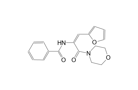 N-[(E)-2-(2-furyl)-1-(4-morpholinylcarbonyl)ethenyl]benzamide