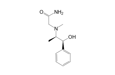 (1'S,2'R)-2-[(2'-Phenyl-2'-hydroxy-1'-methylethyl)methylamino]acetamide