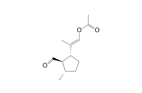 [1R-(1-ALPHA,2-BETA-(E),5-BETA)]-2-[2-(ACETYLOXY)-1-METHYLETHENYL]-5-METHYL-CYCLOPENTANE-CARBOXALDEHYDE