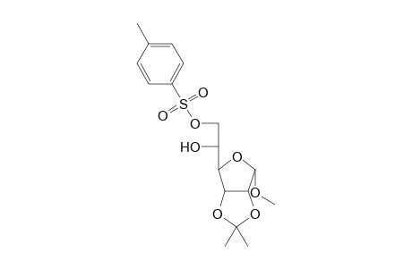 Methyl 2,3-O-isopropylidene-6-O-tosyl-.beta.,D-allofuranoside