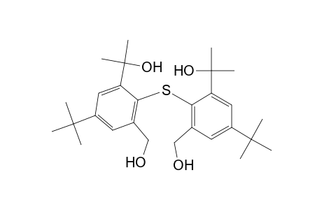 1,3-Benzenedimethanol, 2,2'-thiobis[5-(1,1-dimethylethyl)-.alpha.,.alpha.-dimethyl-