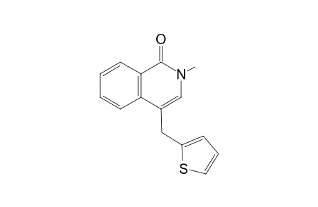 N-Methyl-4-(2-thienylmethyl)-1,2-dihydroisoquinolinyl-1-one