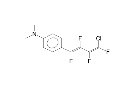(E,E)-1-(PARA-DIMETHYLAMINOPHENYL)-4-CHLOROPERFLUORO-1,3-BUTADIENE