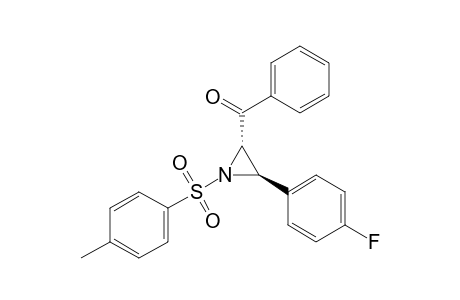 (2S,3R)-2-Benzoyl-3-(4-fluorophenyl)-1-(4-toluenesulfonyl)aziridine