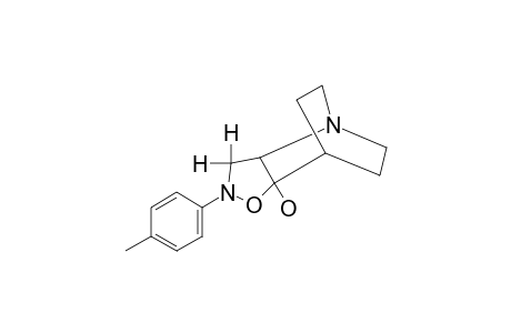 4A-HYDROXY-6-(4-METHYLPHENYL)-ISOXAZOLIDINO-[4.5-B]-QUINUCLIDINE