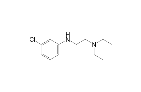 N'-(m-chlorophenyl)-N,N-diethylethylenediamine