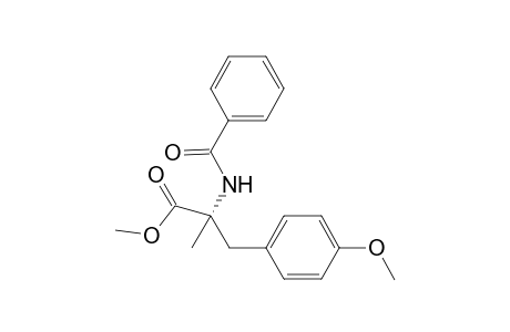 Methyl (R)-N(2)-benzoyl-O(4' ),2-dimethyltyrosinate