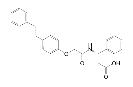 N-(E)-stilbenyloxymethylcarbonyl-b-phenyl-b-alanine