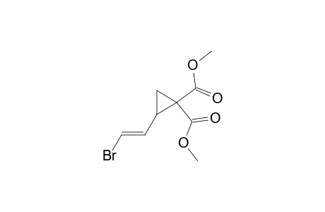 1,1-Dimethyl 2-[2-bromoethenyl]cyclopropane-1,1-dicarboxylate (isomer 1)