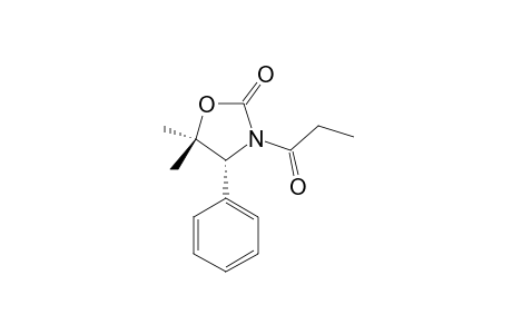 (4R)-N-PROPIONYL-5,5-DIMETHYL-4-PHENYLOXAZOLIDIN-2-ONE