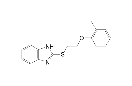 2-((2-(o-Tolyloxy)ethyl)thio)-1H-benzo[d]imidazole