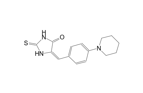 (5E)-5-[4-(1-piperidinyl)benzylidene]-2-thioxo-4-imidazolidinone
