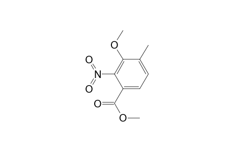 3-Methoxy-4-methyl-2-nitro-benzoic acid methyl ester