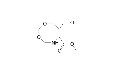 7-FORMYL-6-METHOXYCARBONYL-2,4,5,8-TETRAHYDRO-1,3-DIOX-5-AZOCINE