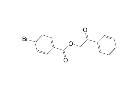 Benzoic acid, 4-bromo-, 2-oxo-2-phenylethyl ester