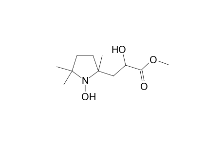 2-Hydroxy-3-(2,5,5-trimethyl-1-oxylpyrrolidin-2-yl)propionoic acid methyl ester
