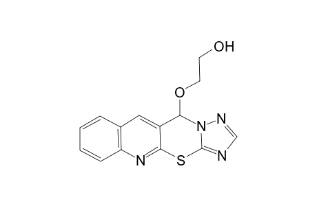 11-(2-Hydroxyethoxy)[1,2,4]triazolo[5',1':2,3][1,3]thiazino[6,5-b]quinoline