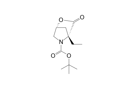 1(N)-(t-Butoxycarbonyl)-2-ethyl-3-oxo-1-aza-4-oxabicyclo[2.2.1]heptane