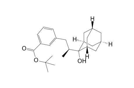 tert-butyl 3-((S)-2-((1R,3S,5R,7R)-2-hydroxyadamantan-2-yl)propyl)benzoate