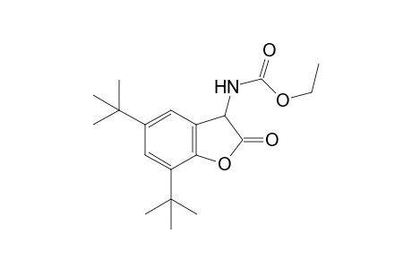 Ethyl (5,7-di-tert-butyl-2-oxo-2,3-dihydro-1-benzofuran-3-yl)carbamate