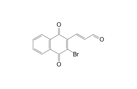 3-(3-Bromo-1,4-dioxo-1,4-dihydronaphthalen-2-yl)propenal