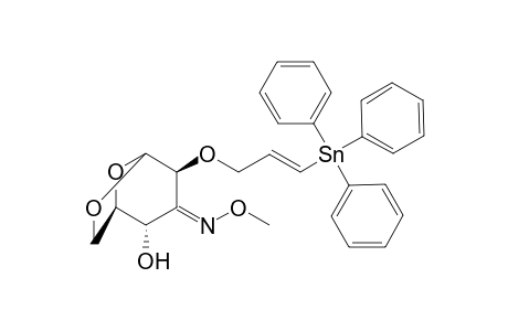(Z)-1,6-Anhydro-3-deoxy-3-methoxyimine-2-O-[(3-triphenylstannyl)prop-2'-enyl]-.beta.,D-arabino-hexopyranose