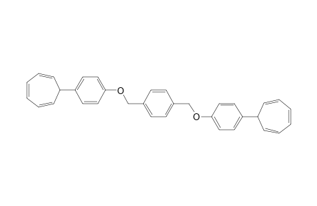 1,4-Bis[(4-cyclohepta-2,4,6-trienyl-phenoxy)methyl]benzene