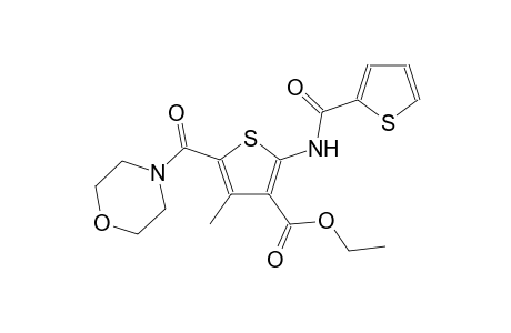 ethyl 4-methyl-5-(4-morpholinylcarbonyl)-2-[(2-thienylcarbonyl)amino]-3-thiophenecarboxylate