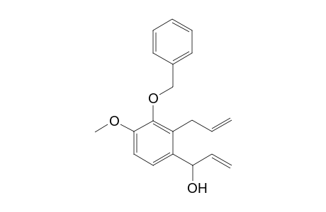 1-(2-Allyl-3-benzyloxy-4-methoxyphenyl)-2-propen-1-ol