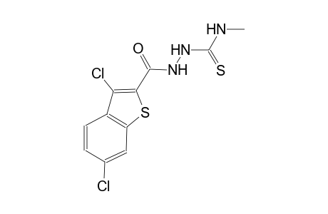 2-[(3,6-dichloro-1-benzothien-2-yl)carbonyl]-N-methylhydrazinecarbothioamide