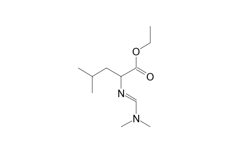 L-Leucine, N-dimethylaminomethylene-, ethyl ester