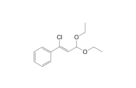 (Z)-1-Chloro-3,3-diethoxy-1-phenyl-1-propene
