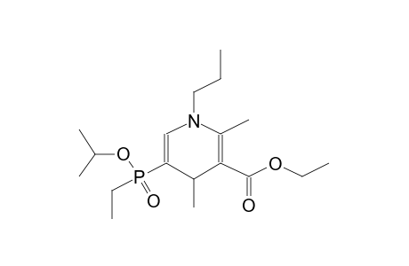 1-PROPYL-2,4-DIMETHYL-3-CARBOETHOXY-5-ETHYLISOPROPOXYPHOSPHINYL-1,4-DIHYDROPYRIDINE