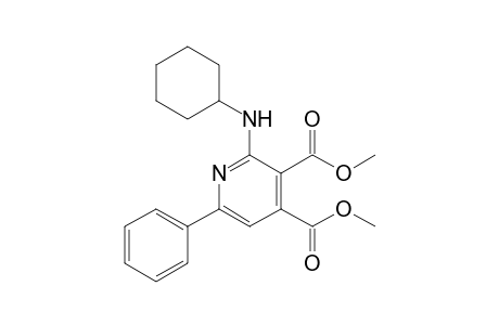 3,4-Bis(methoxycarbonyl)-6-phenyl-2-(cyclohexylamino)pyridine