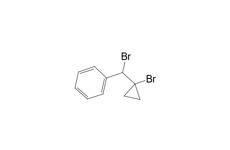 Benzene, [bromo(1-bromocyclopropyl)methyl]-