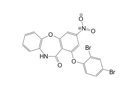 1-(2,4-Dibromophenoxy)-3-nitrodibenzo[b,f][1,4]oxazepin-11(10H)-one