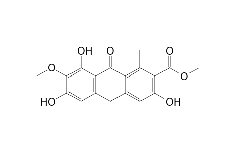 Methyl 3,6,8-trihydroxy-7-methoxy-1-methyl-9-oxo-9,10-dihydroanthracene-2-carboxylate