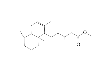 1-Naphthalenepentanoic acid, 1,4,4a,5,6,7,8,8a-octahydro-.beta.,2,5,5,8a-pentamethyl-, methyl ester, [1S-[1.alpha.(R*),4a.beta.,8a.alpha.]]-