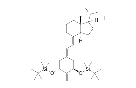 (1R,3R,7E,17.beta.)-1,3-Bis{[tert-butyl(dimethyl)silyl]oxy}-17-(1-iodopropan-2-yl)-2-methylidene-9,10-secoestra-5,7-diene