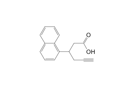 1-Naphthalenepropanoic acid, .beta.-2-propynyl-, (.+-.)-